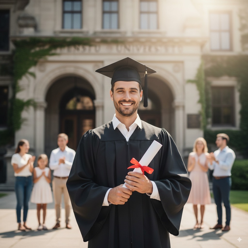 Étudiant à réussir sa thèse de doctorat en droit